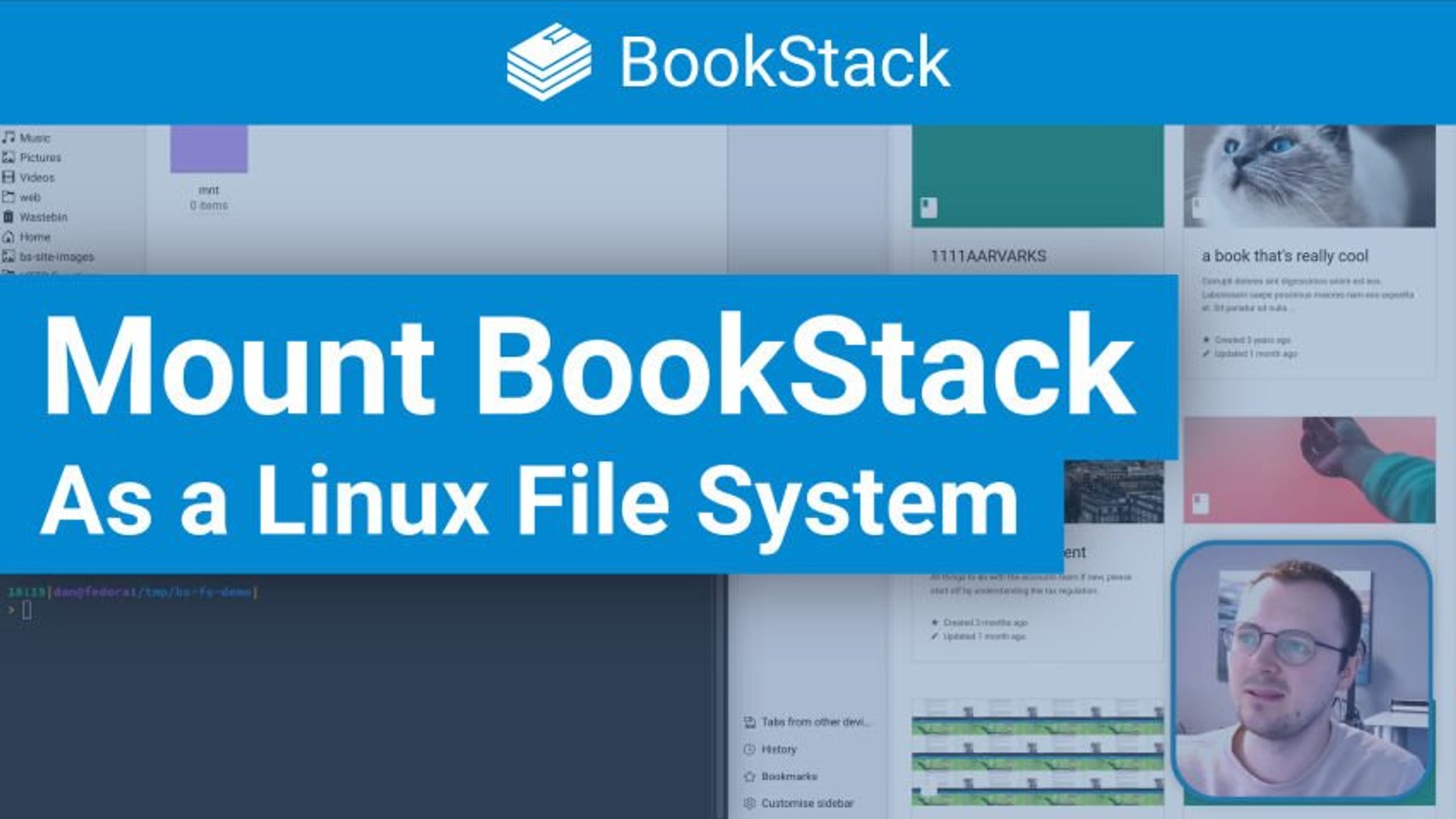 Using BookStack as a Linux File System - Foss.video