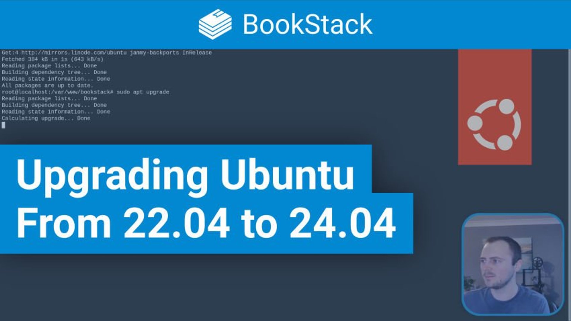 Upgrading a BookStack Install From Ubuntu 22.04 to 24.04 - Foss.video