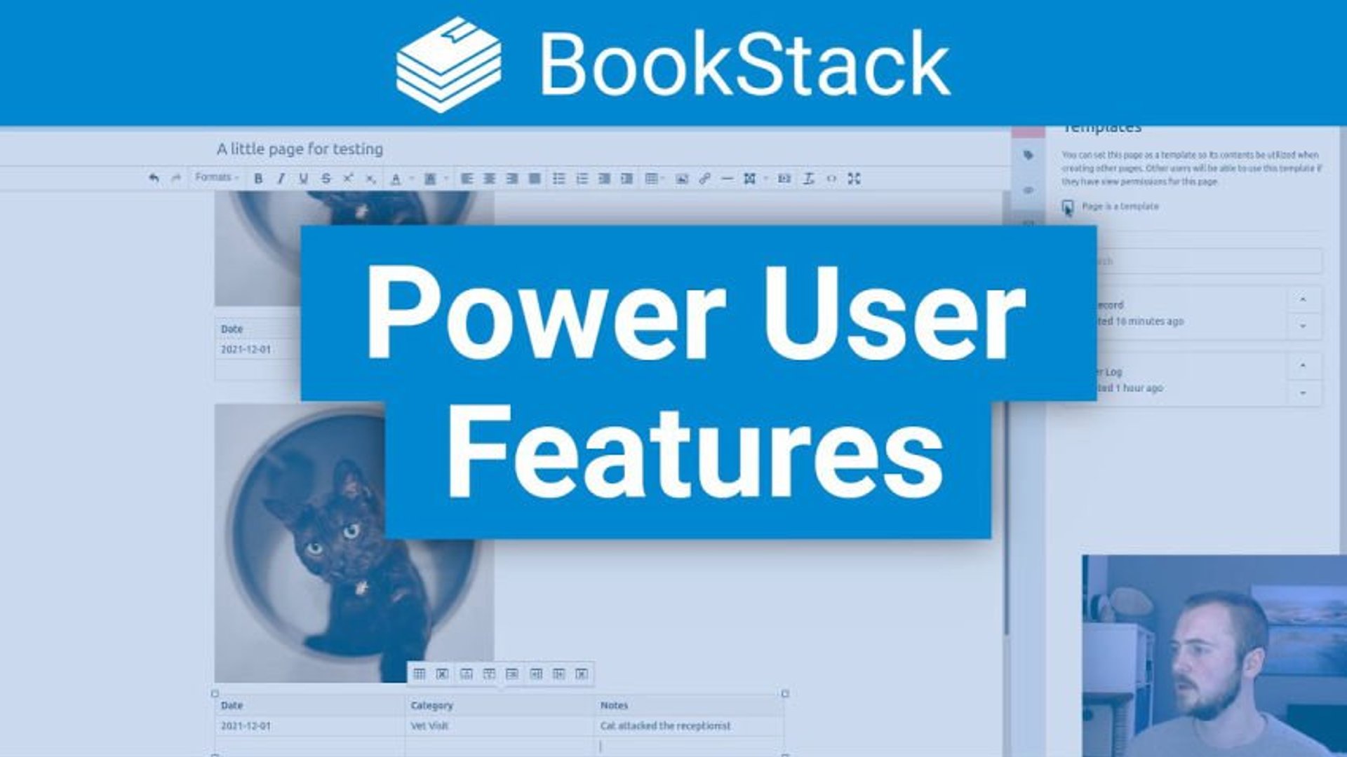Power User Features in BookStack - Foss.video