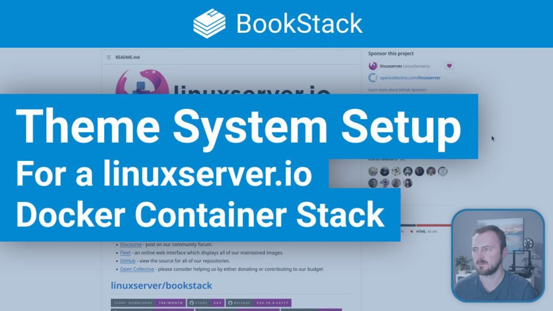 BookStack Theme System using a linuxserver.io Container Setup - Foss.video